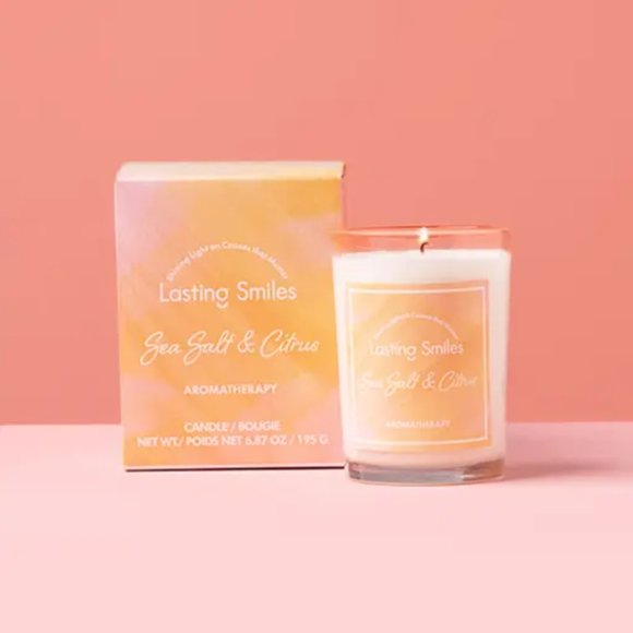 Sea Salt & Citrus Candle - New - Picture 1 of 3